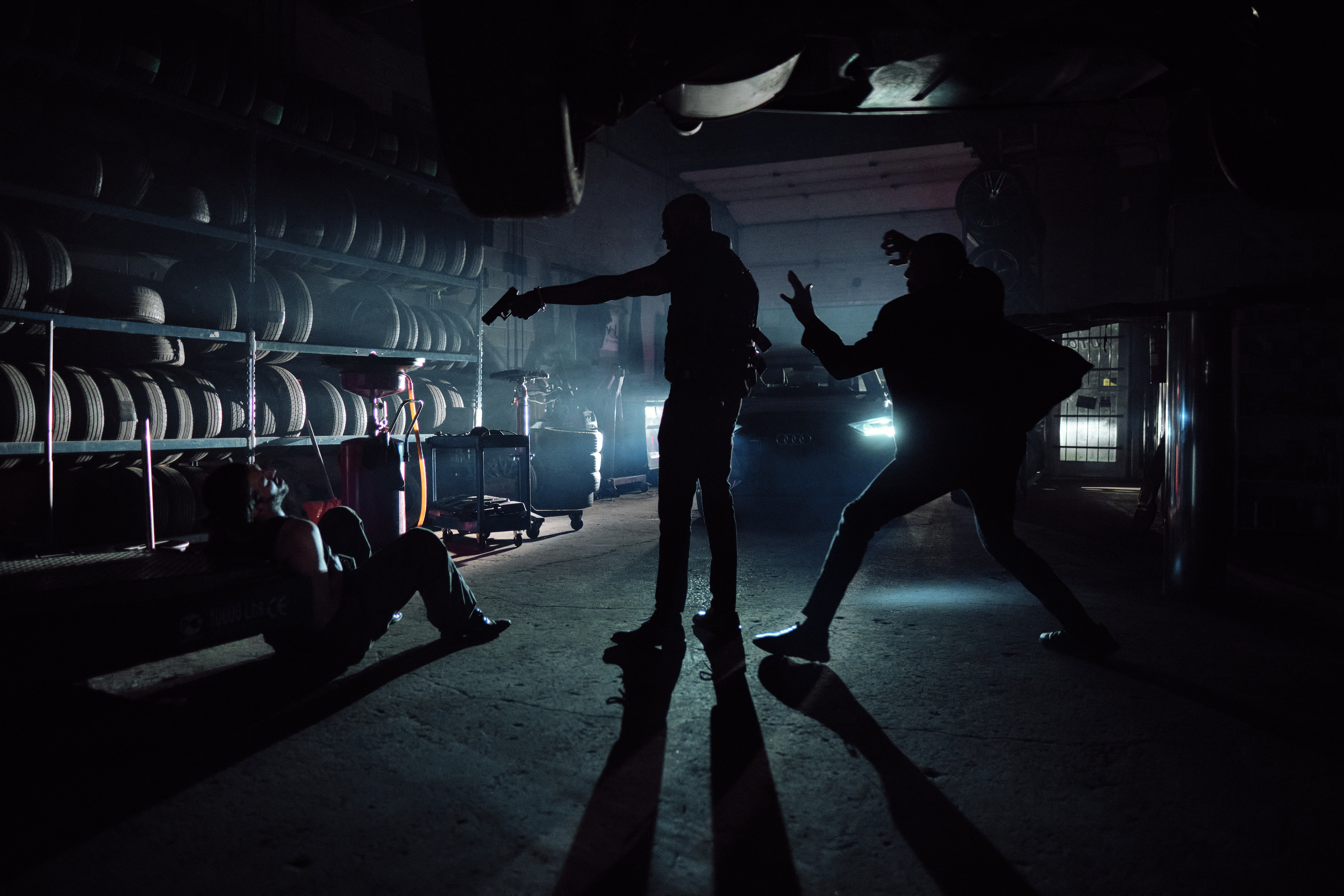 Scene floor